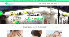 Desktop Screenshot of farmaciabelair.com